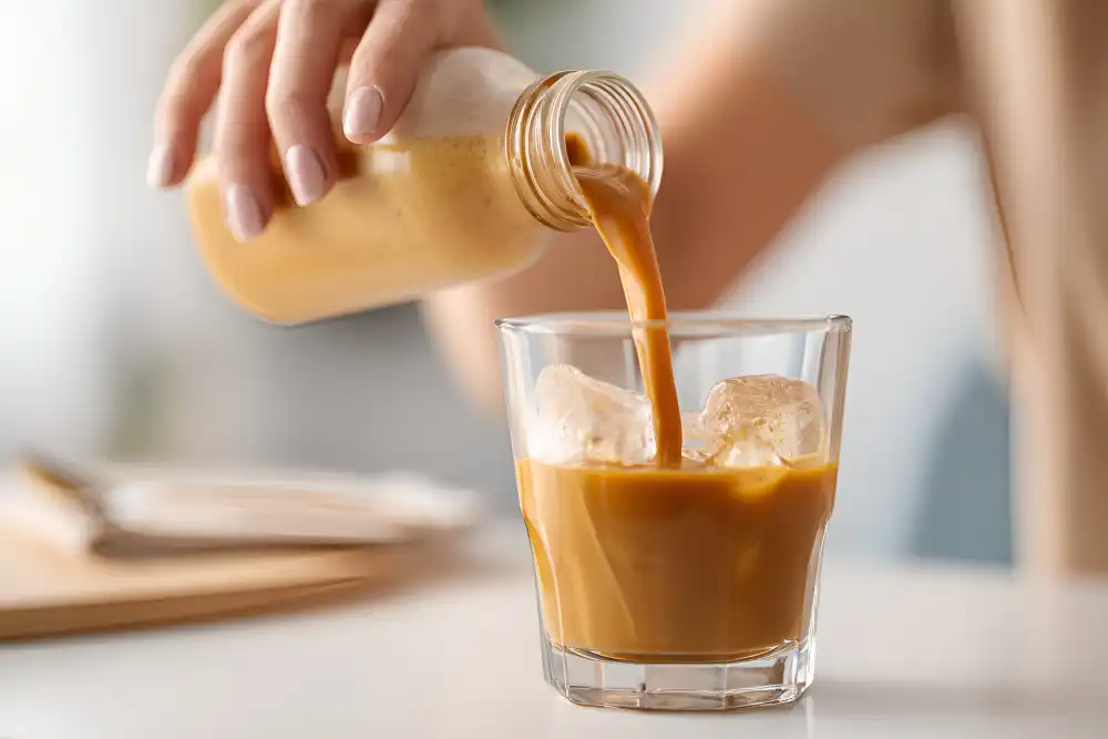 Ready To Drink Coffee in glass